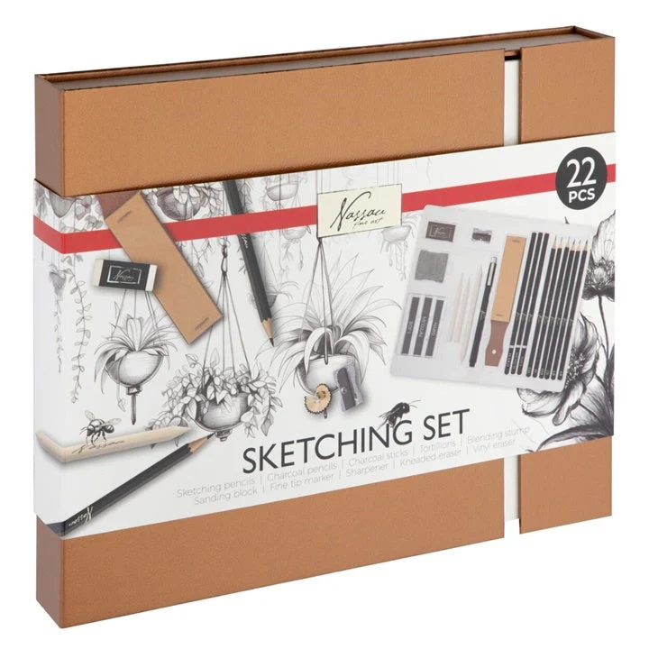 Nassau Sketching Set, 22-Piece