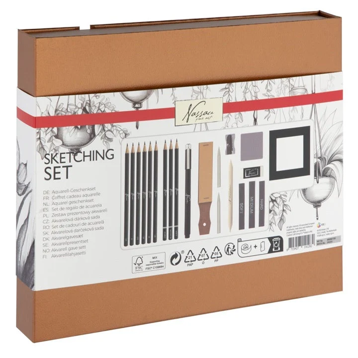 Nassau Sketching Set, 22-Piece