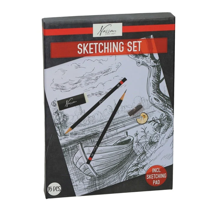 Nassau Sketching Set, 15-Piece