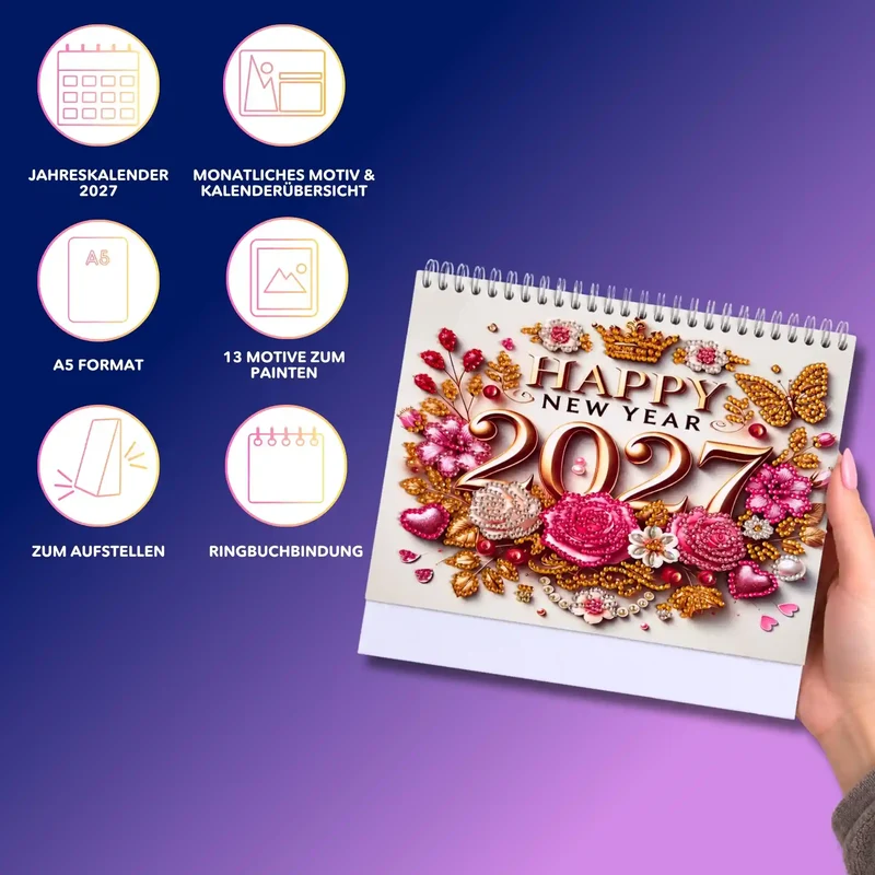 Diamond Painting Kalender 2027