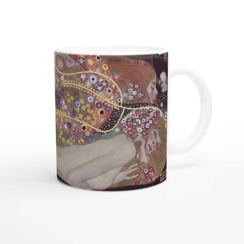 Keramiktasse Wasserschlangen