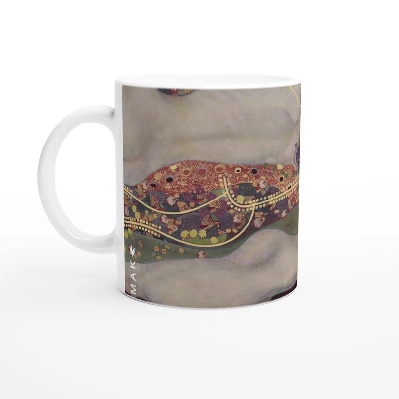 Keramiktasse Wasserschlangen