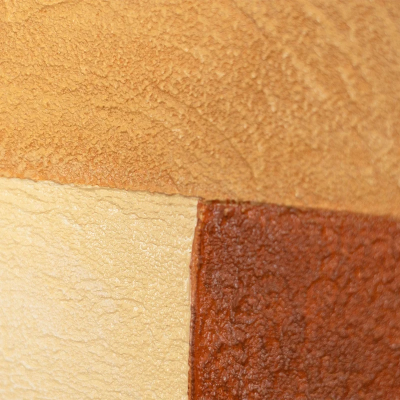 Handgemaltes Geometrie Gemälde „Verflechtung der Formen“ abstrakt im Rahmen