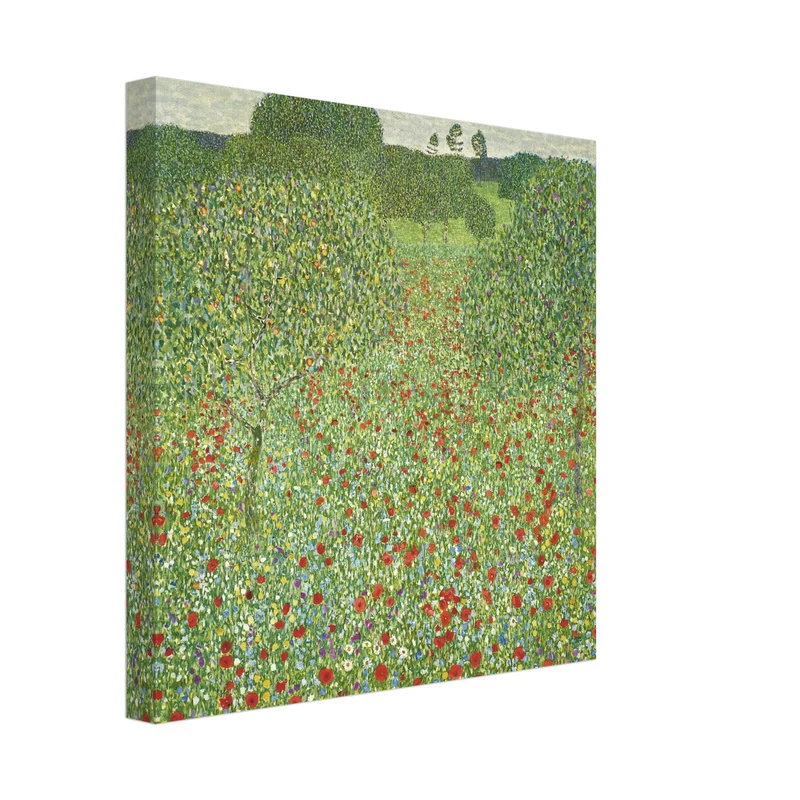 Gustav Klimt: Blühender Mohn