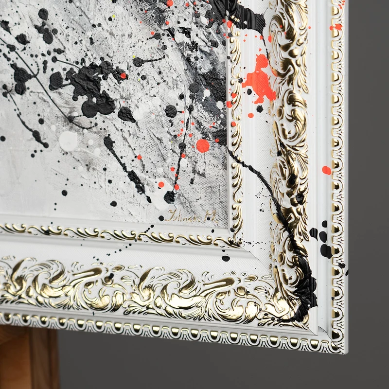 Handgemaltes Acrylbild "Farbklänge" – Moderne abstrakte Kunst