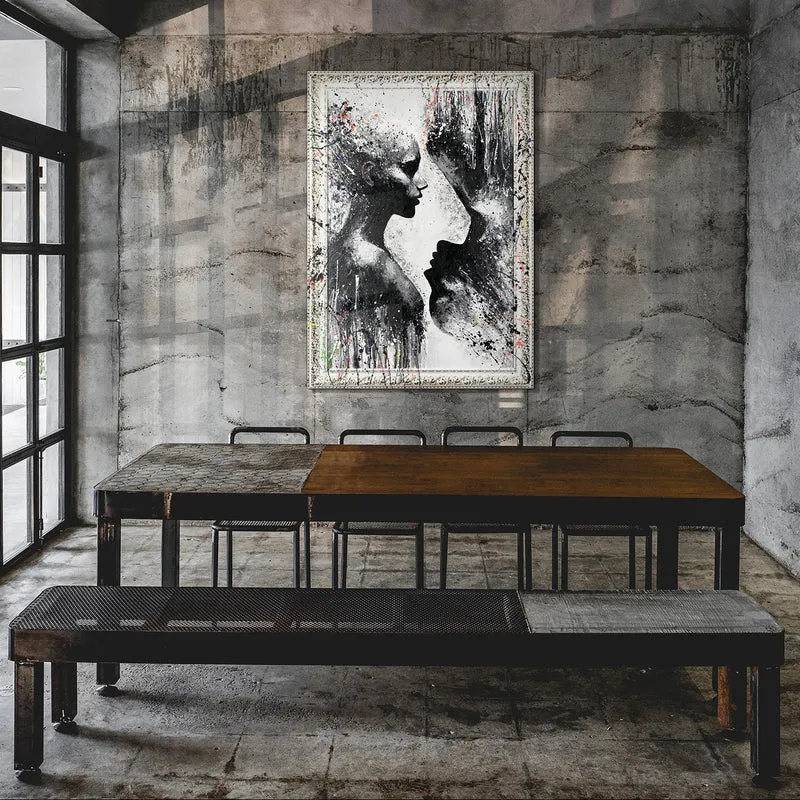 Handgemaltes Acrylbild "Farbklänge" – Moderne abstrakte Kunst