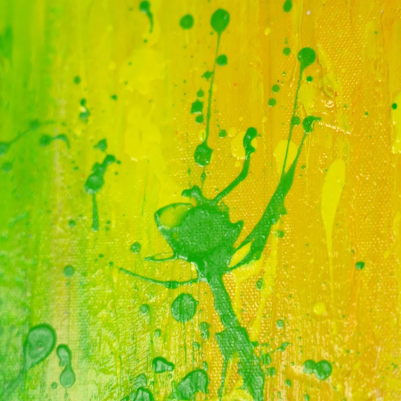Handgemaltes bunte Bilder Pop Art "Dame mit Glas"