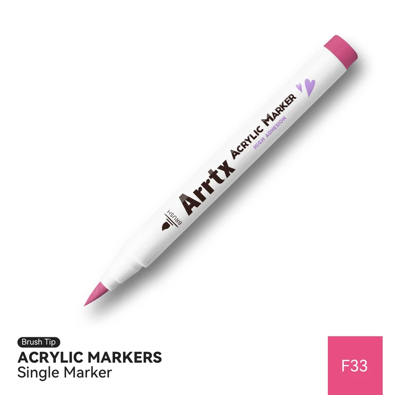 Arrtx Single Color Acrylic Paint Marker F33 Fluorescent Color