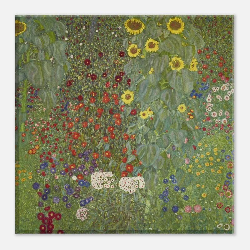 Gustav Klimt: Bauerngarten mit Sonnenblumen