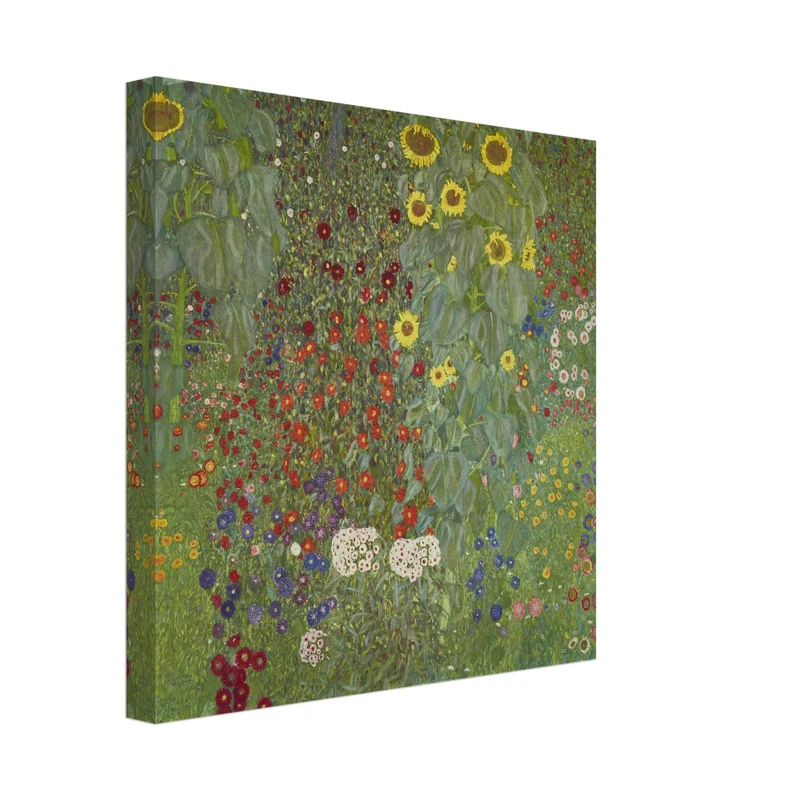 Gustav Klimt: Bauerngarten mit Sonnenblumen