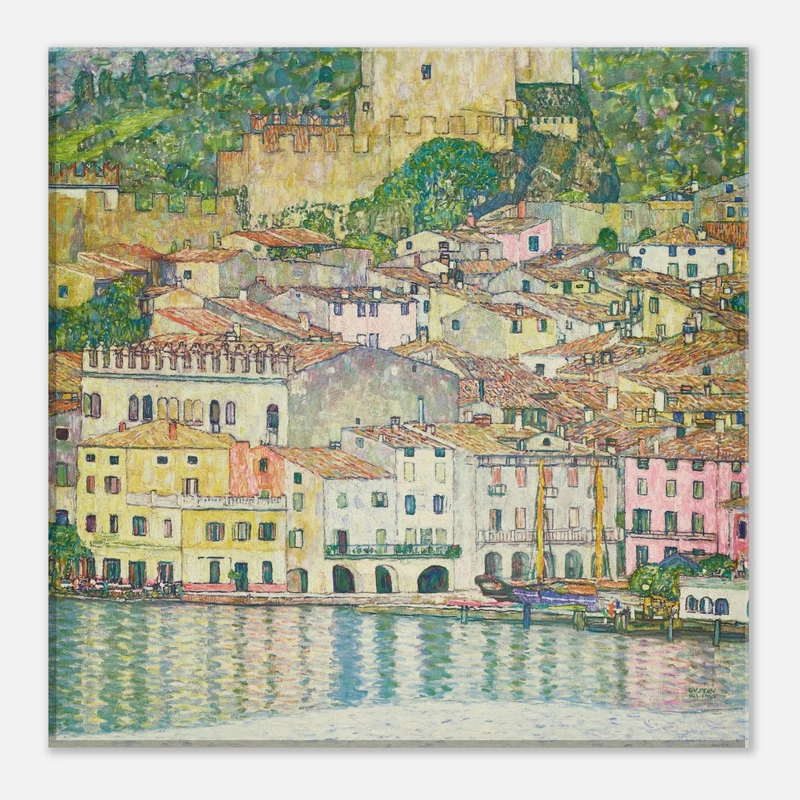 Gustav Klimt: Malcesine am Gardasee