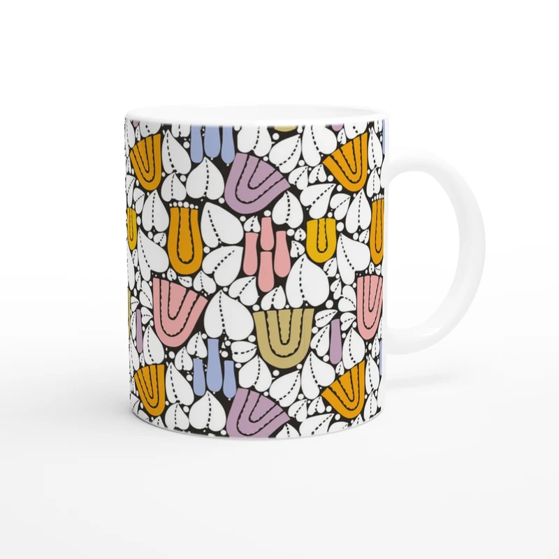 Keramiktasse Jagdfalke