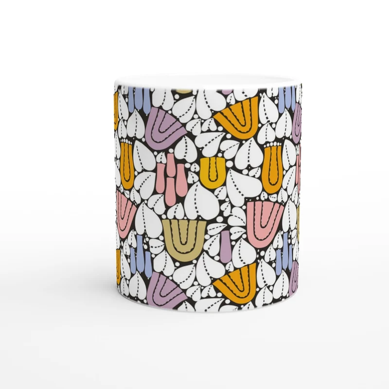 Keramiktasse Jagdfalke