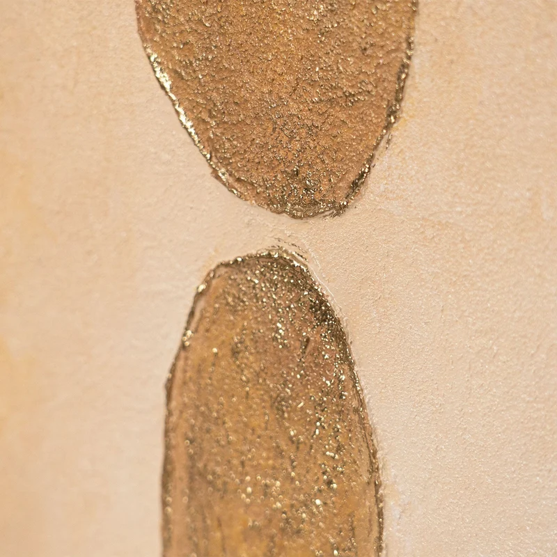 Handgemaltes Kunstbilder Leinwandbilder modern Set Praxis „Rascheln des Laubs“