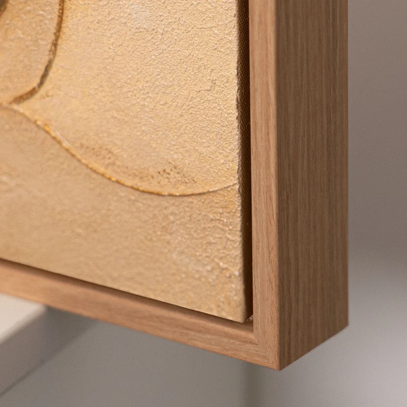 Handgemaltes Kunstbilder Leinwandbilder modern Set Praxis „Rascheln des Laubs“