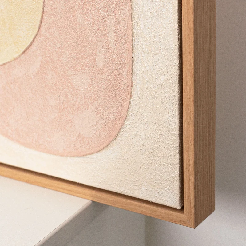 Handgemaltes Kunstbilder Wandbilder mehrteilig Set Praxis „Verschmelzung der Farbtöne“