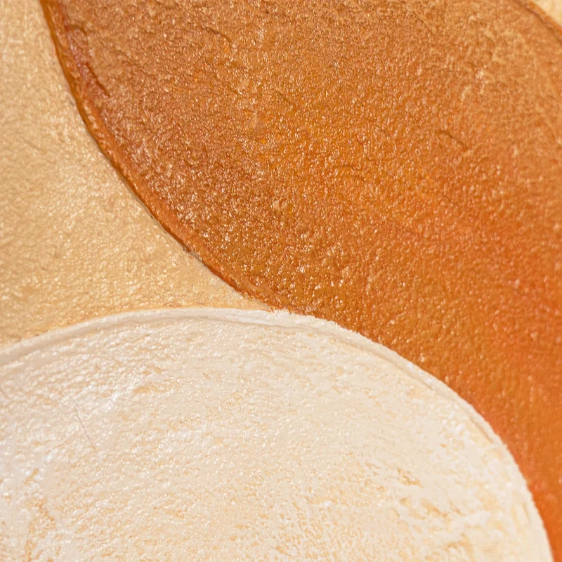 Handgemalte Bilder mit Acrylfarben Bilderwand Set „Flüstern des Laubs“