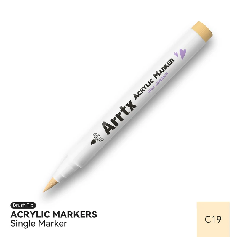 Arrtx Single Color Acrylic Paint Marker C19