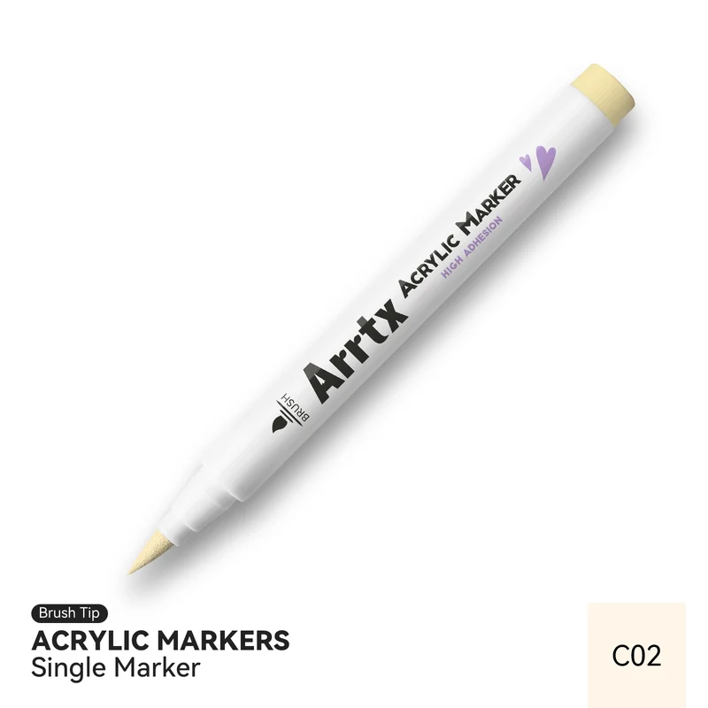 Arrtx Single Color Acrylic Paint Marker C02