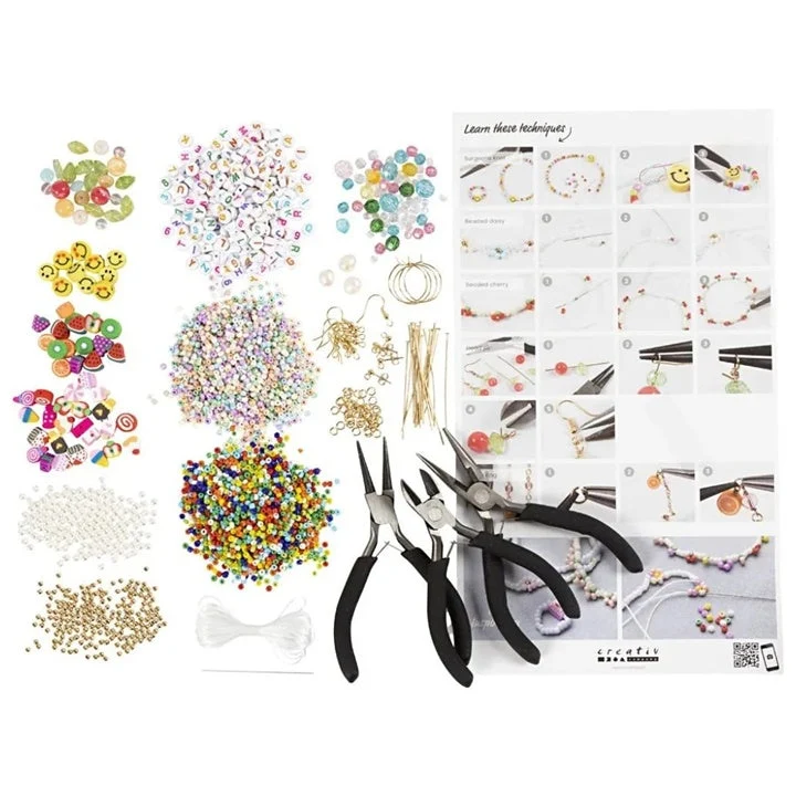 Jewelry-Making Set in Bright Colors