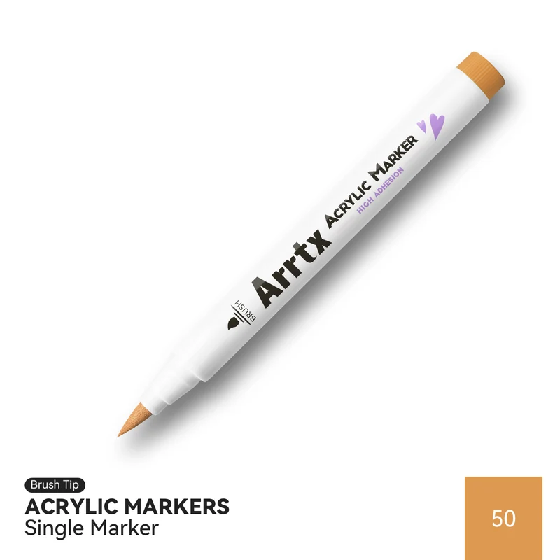 Arrtx Single Color Acrylic Paint Marker 50