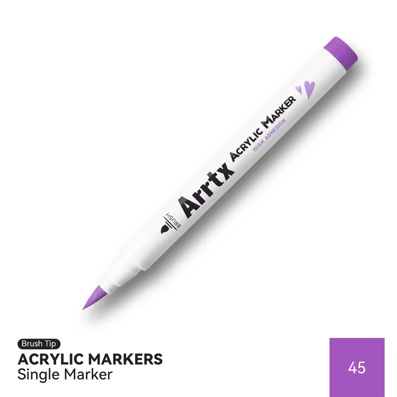 Arrtx Single Color Acrylic Paint Marker 45
