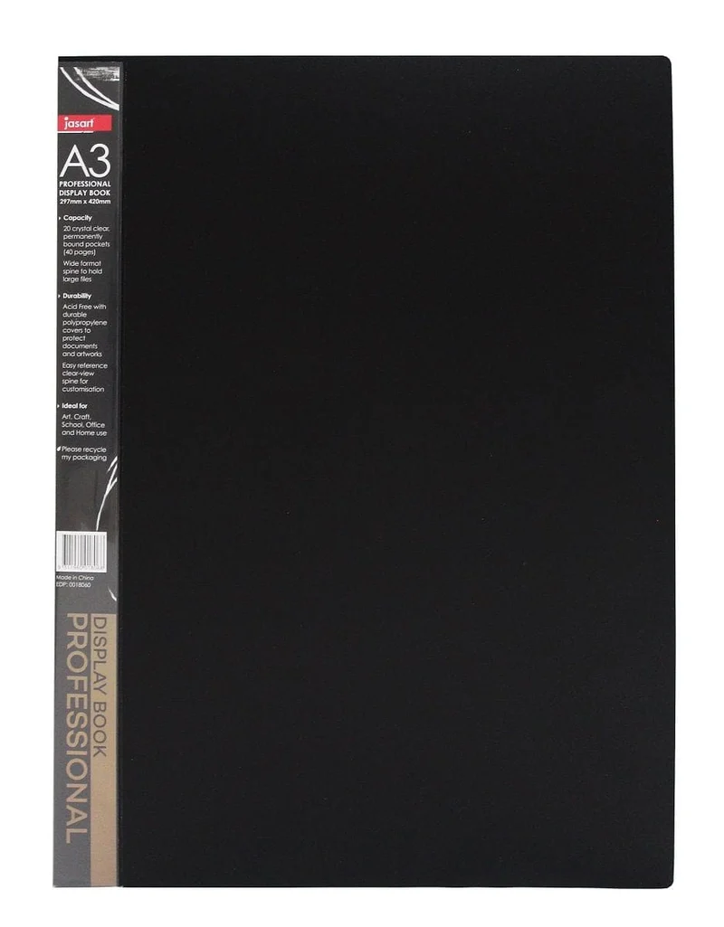 Jasart Professional Display Book