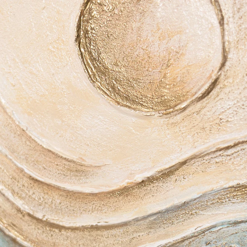Kleine Bilder set texturierte Abstrakte Landschaft kunst auf Leinwand mit Rahmen