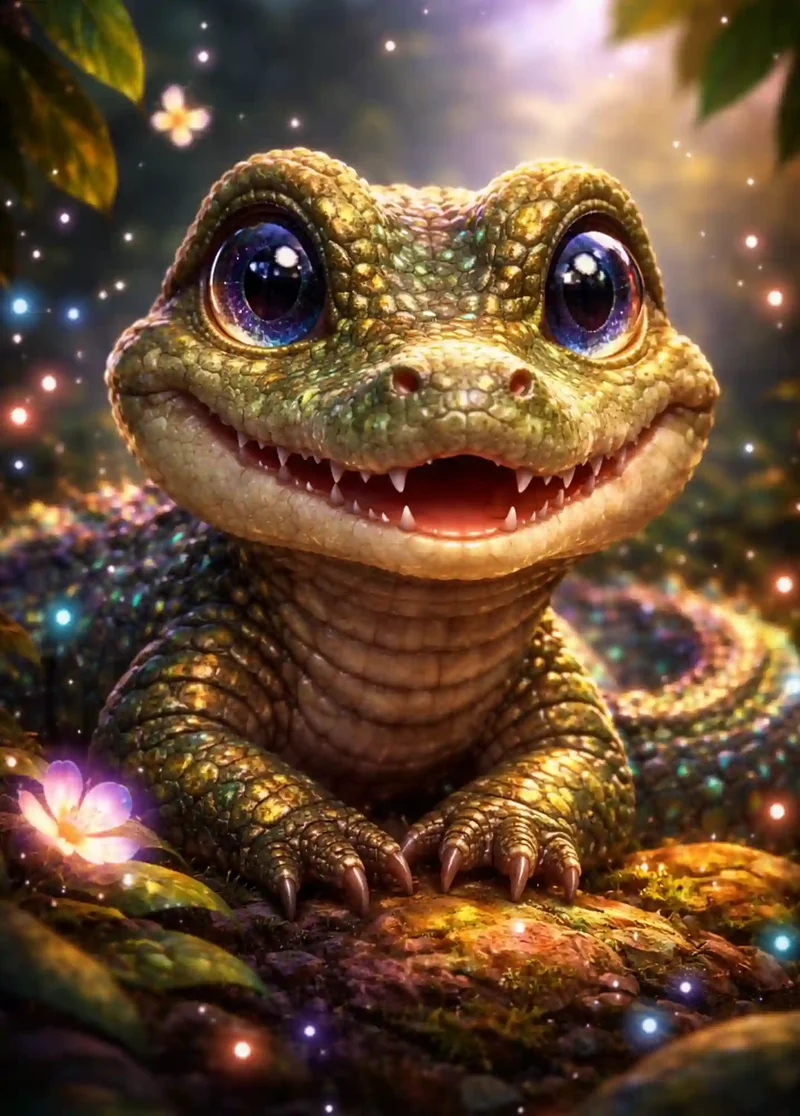 Diamond Painting - Uraltes Lächeln