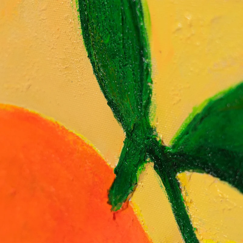 Bilder set mit Rahmen Original Farbenfroh Gemälde Handgemalt