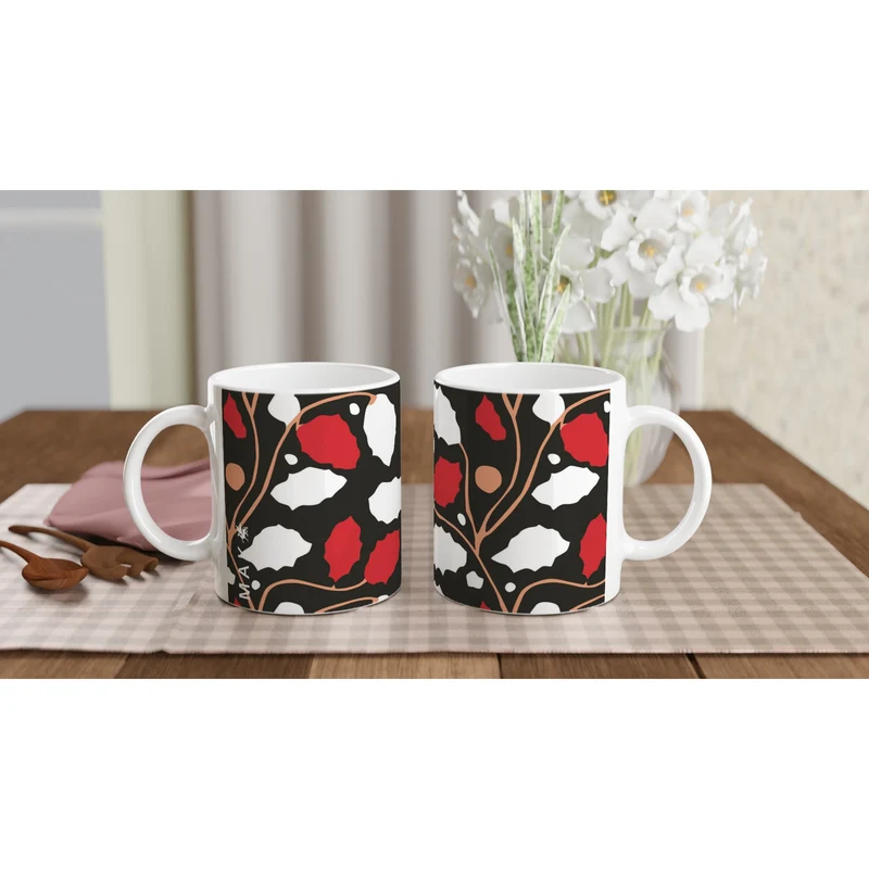 Keramiktasse April