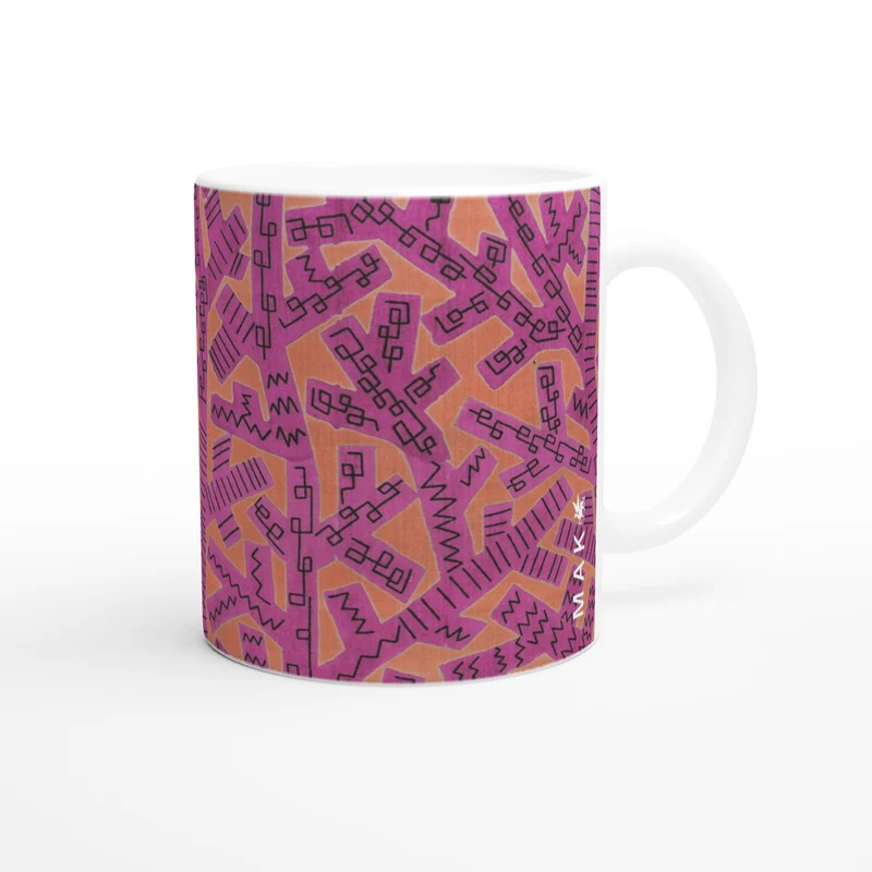 Keramiktasse Gespinst