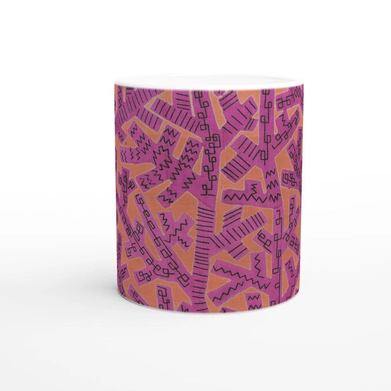 Keramiktasse Gespinst