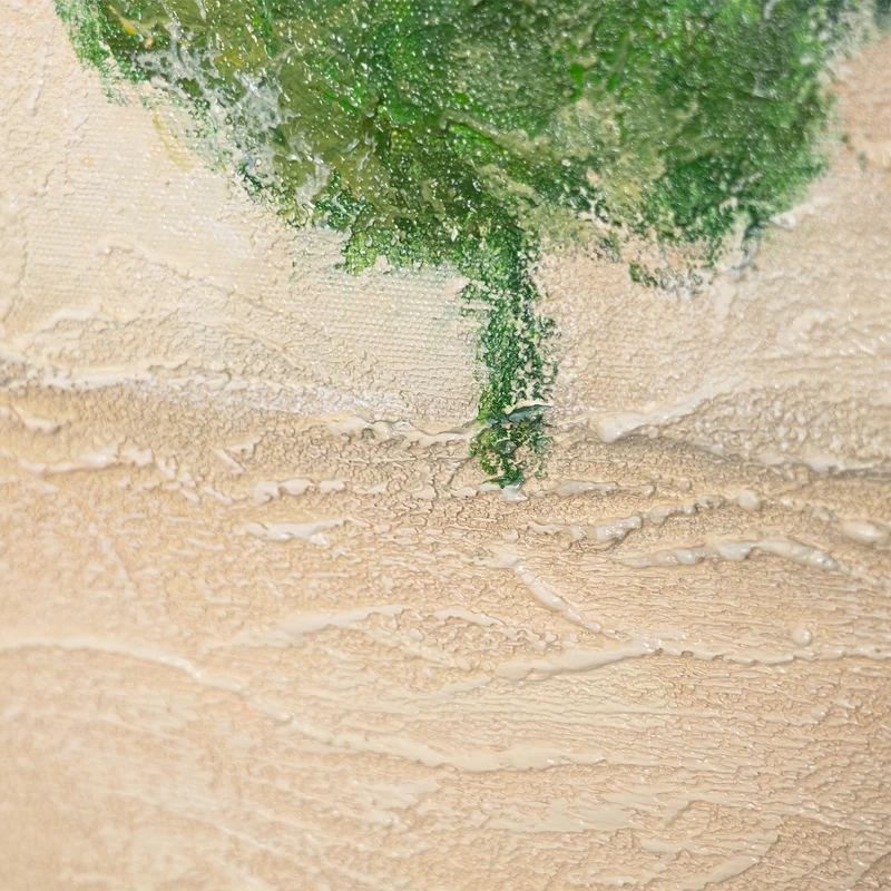 Handgemalte Bilder mit Natur für die Praxis „Grüner Akzent“