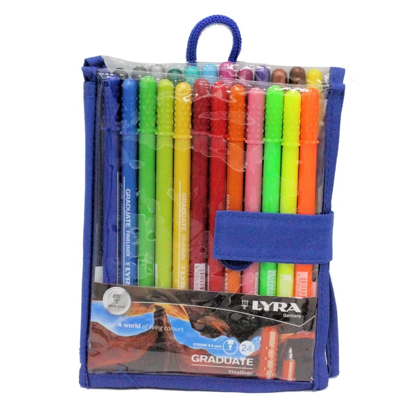 Lyra Graduate Fineliner 0.5mm Pack 24