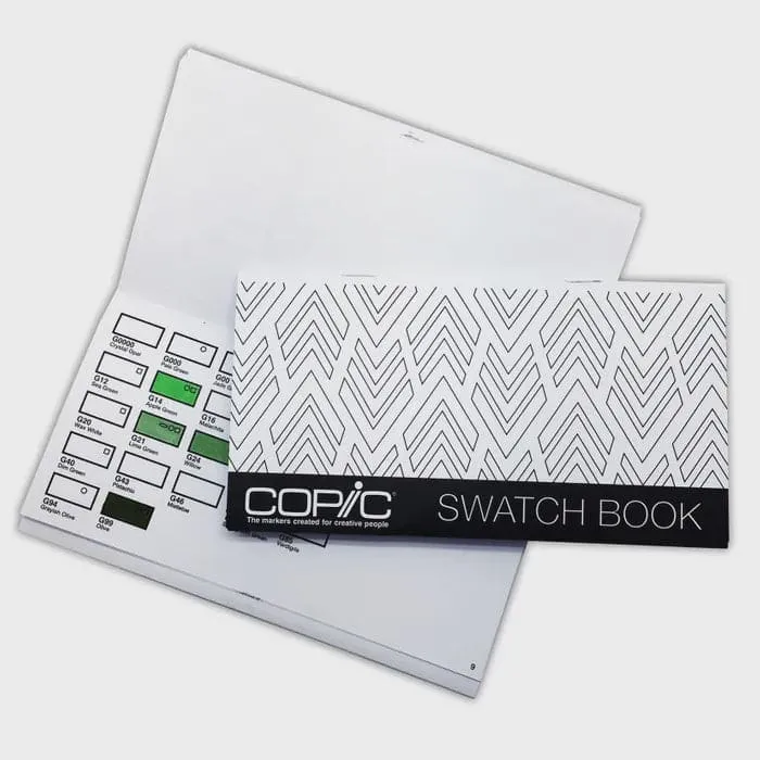Copic Colour Swatch Book