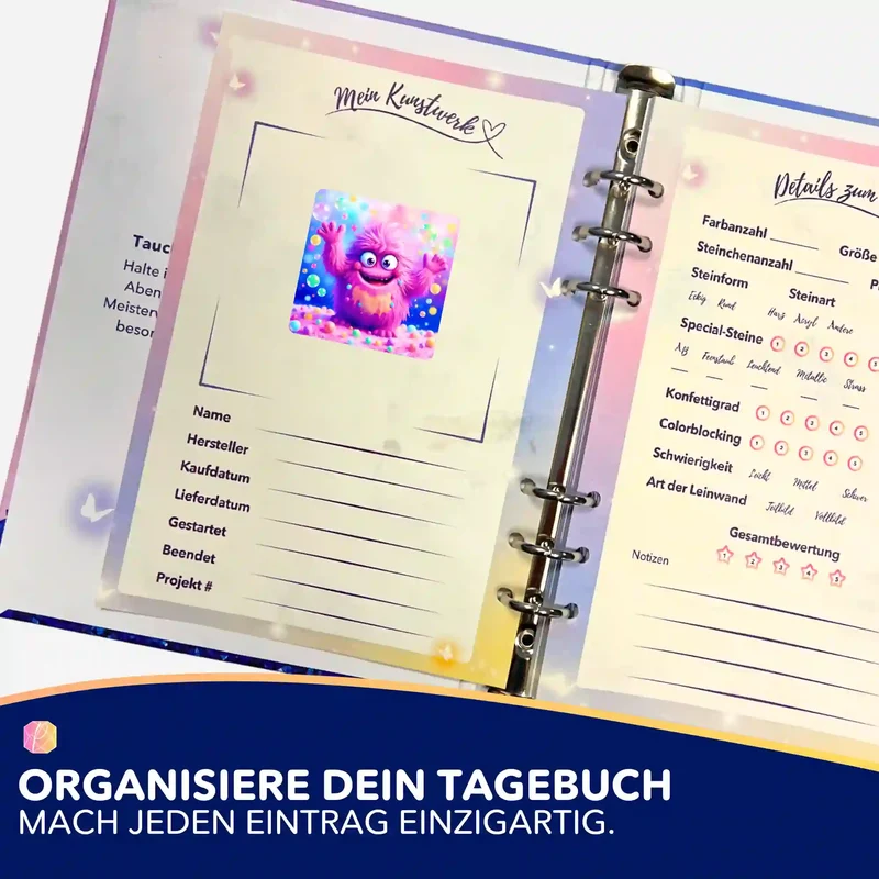 Aufkleber 5er-Set - Moni Live Verkauf - Eckbert