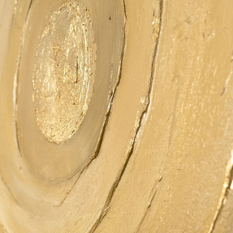 Handgemalte Acrylbilder abstrakt für die Praxis „Kreise der Zeit“
