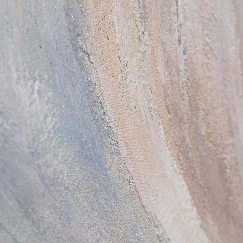 Handgemaltes Acrylbild für die Arztpraxis „Windlinien“