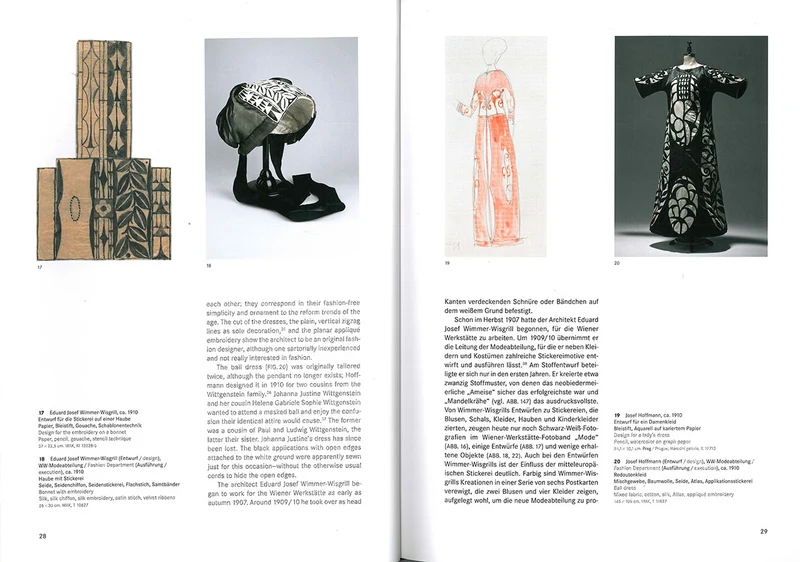 DIE UNBEKANNTE WIENER WERKSTÄTTE - Stickereien und Spitzen 1906 bis 1930