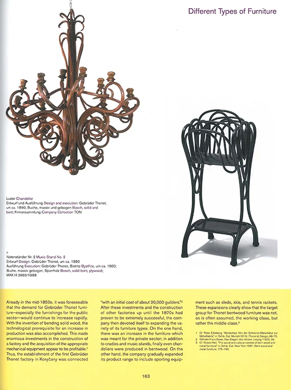 BUGHOLZ, VIELSCHICHTIG - Thonet und das moderne Möbeldesign