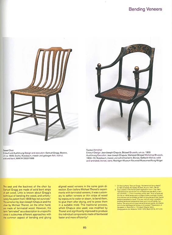 BUGHOLZ, VIELSCHICHTIG - Thonet und das moderne Möbeldesign