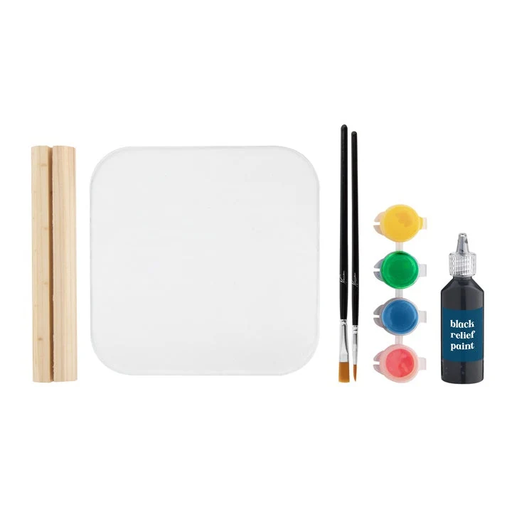 Stained Glass Set for Painting on Glass, 9-Piece