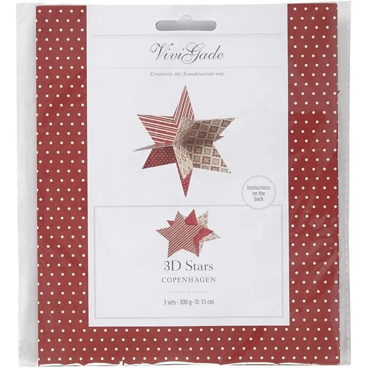 Paper 3D Star Making Set