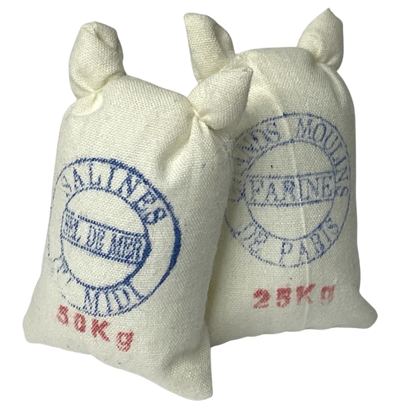 Mehlsack / Salzsack, 2er Set