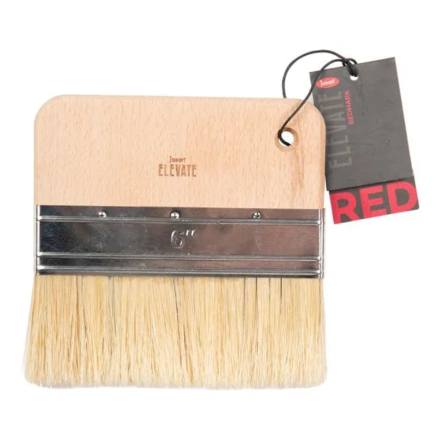 Elevate Red Hog Paddle Brush