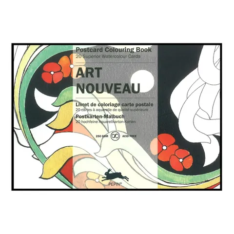 Postcard Colouring Book