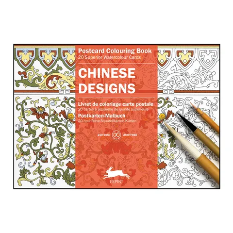 Postcard Colouring Book