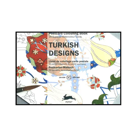 Postcard Colouring Book
