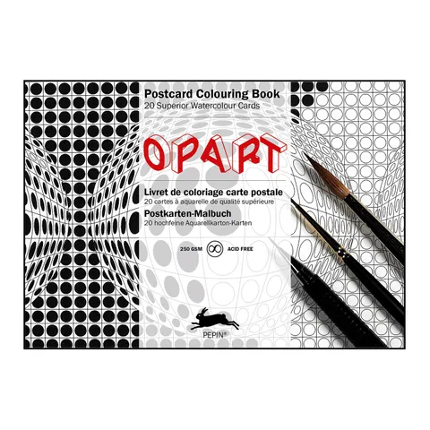 Postcard Colouring Book